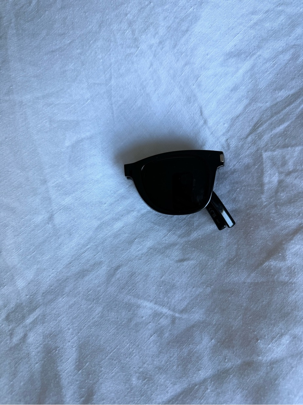 Saint Laurent Black Square Sunglasses - Picture 6 of 10